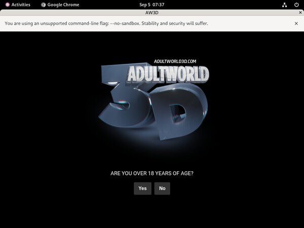 Adult World 3D With AOL Account
