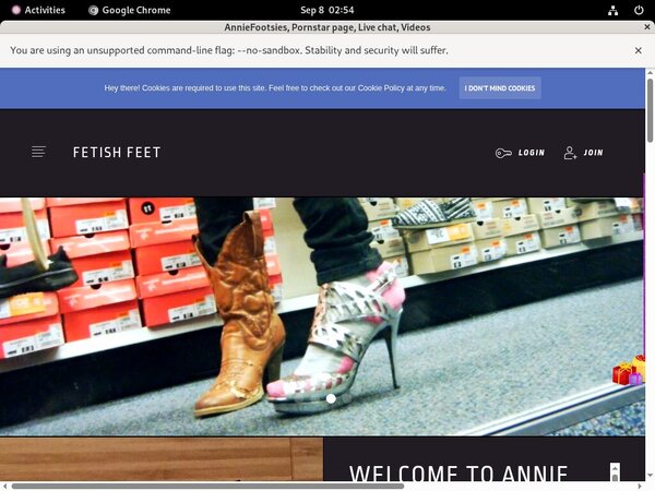AnnieFootsies Account Premium