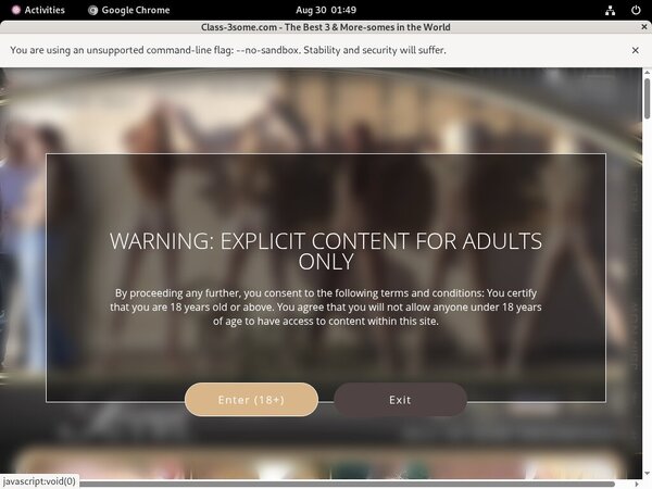 Class-3some.com Password Blog