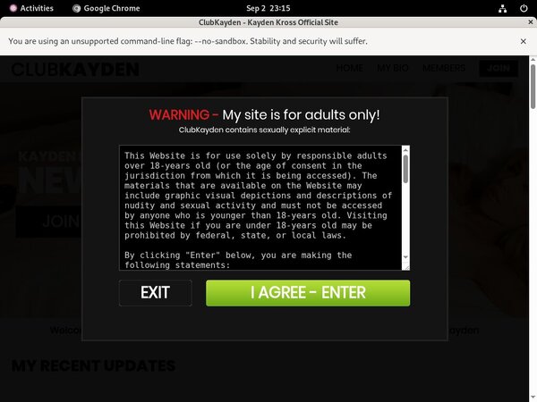 Clubkayden.com With Paysafecard