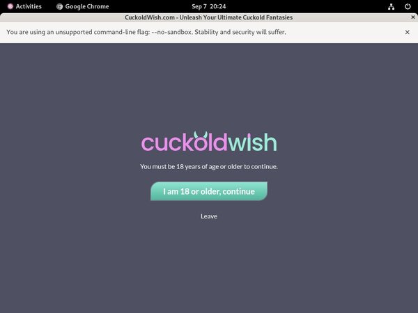 Cuckold Wish Black