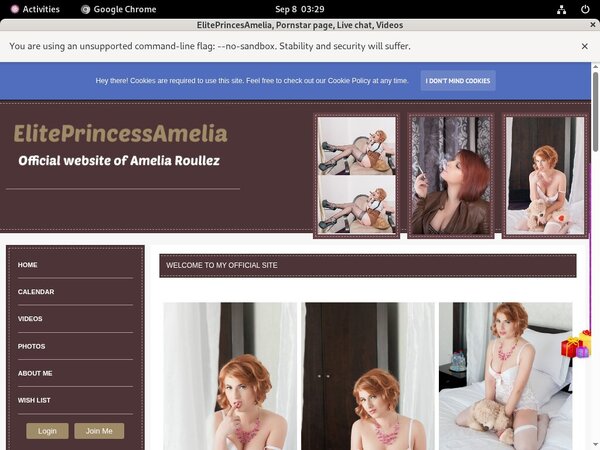 ElitePrincesAmelia Sign In