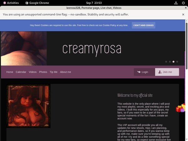 Free Trial For Leerosa328.modelcentro.com