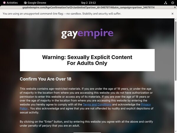 Gaydvdempire.com Paswords