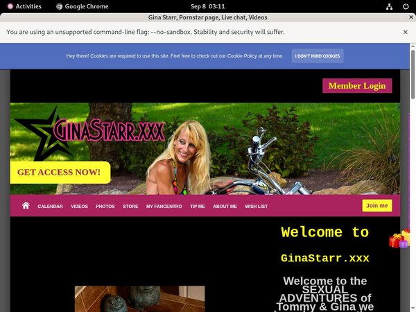 Ginastarr.xxx Password And Account