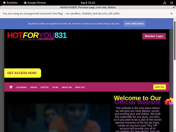 HotForYou831 Get A Password