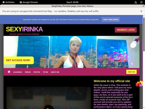 Is SexyIrinka Real?