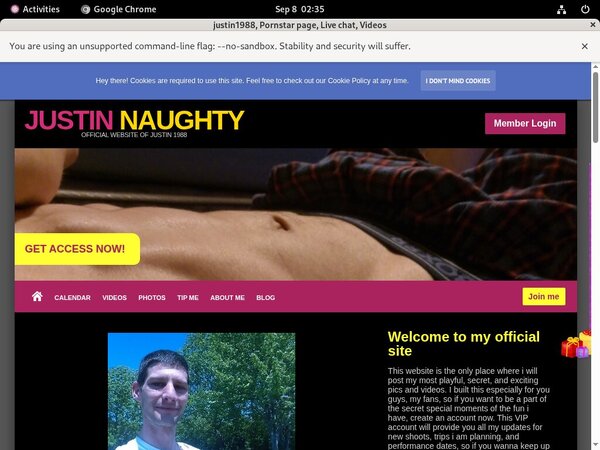Justin1988 Creampie