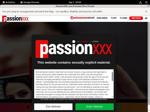 Membership To Passionxxx.com
