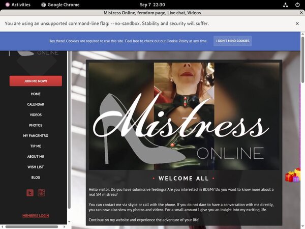 MistressOnline Get An Account