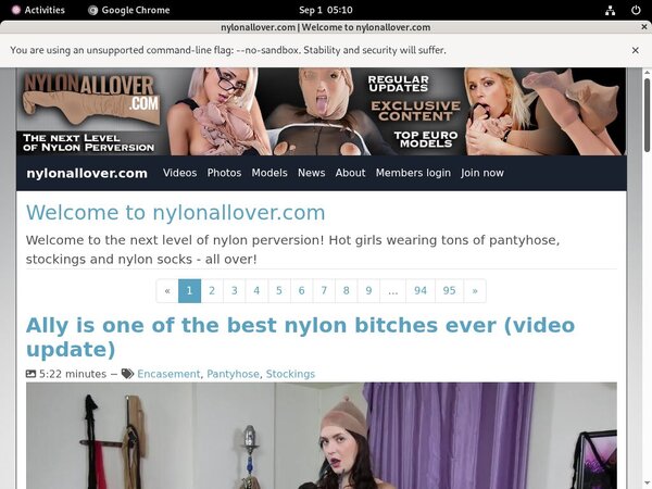 Nylon All Over Newest