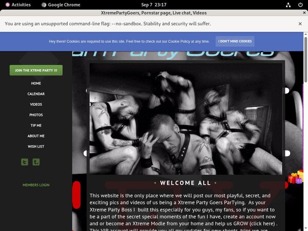 Premium Accounts XtremePartyGoers