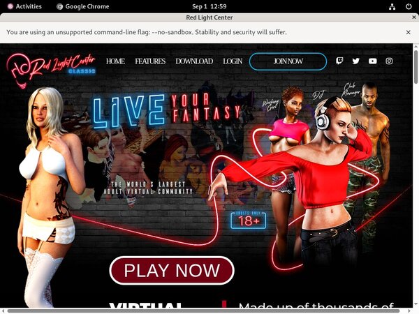 Redlightcenter Web Site
