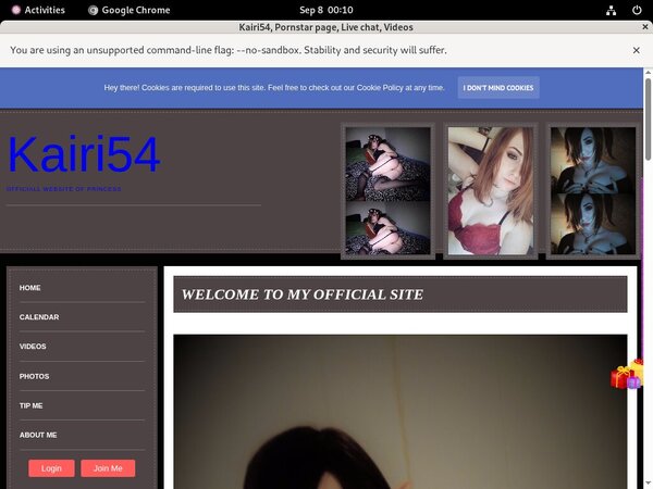 Signup For Kairi54 With Paypal