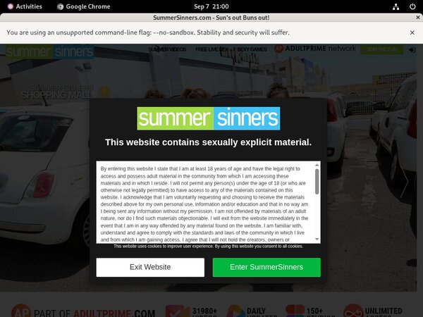 Summersinners.com Free Premium Accounts