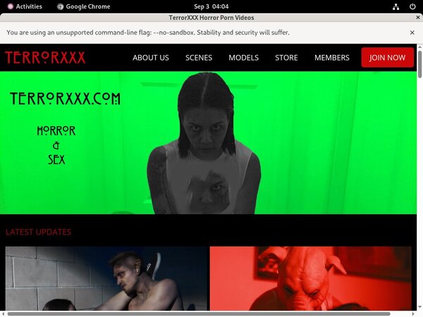 Terrorxxx Gratis Password