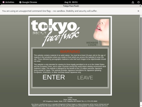 Tokyofacefuck Site Rip