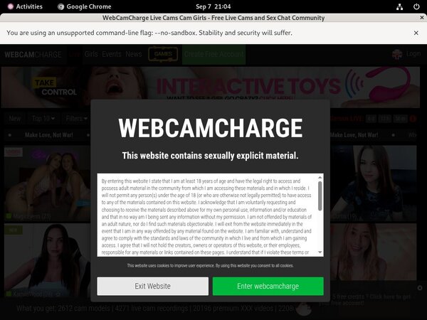 Webcamcharge.com Photo Gallery