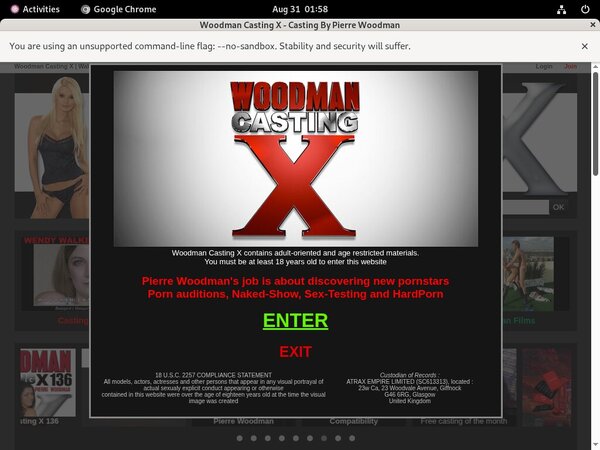 Woodmancastingx User Pass