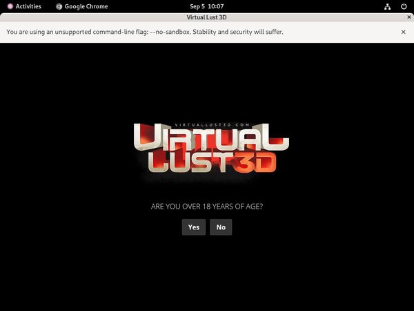 Working Virtuallust3d.com Account