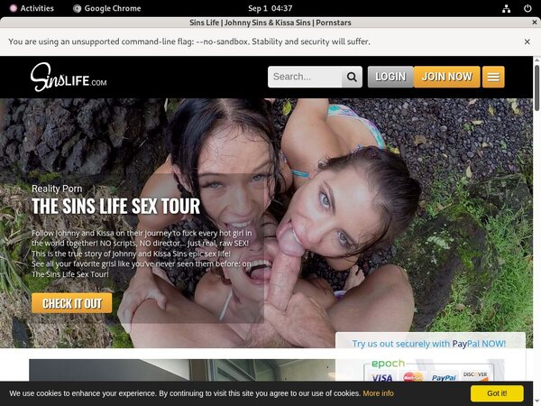 $1 Sinslife.com Trial Membership