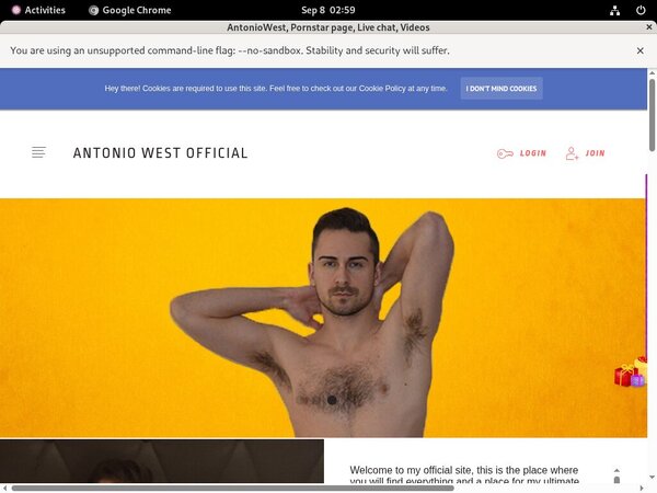 AntonioWest Account Free