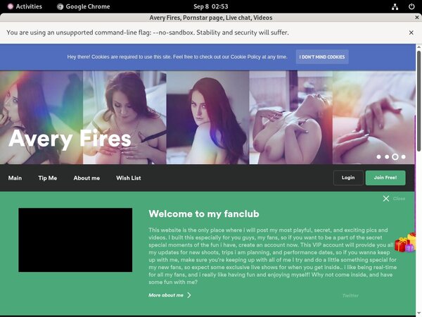 Avery Fires Member Sign Up