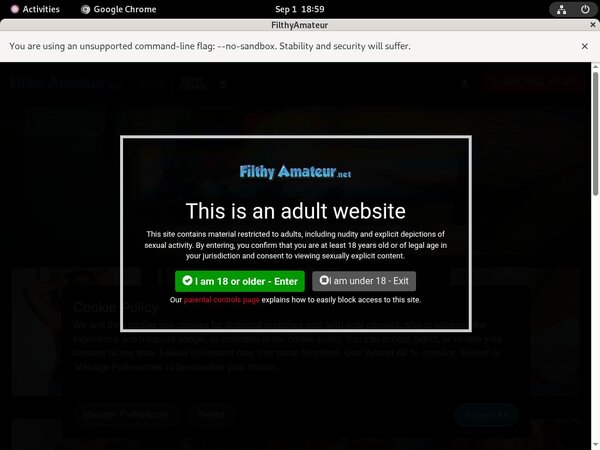 Filthyamateur.net Upcoming