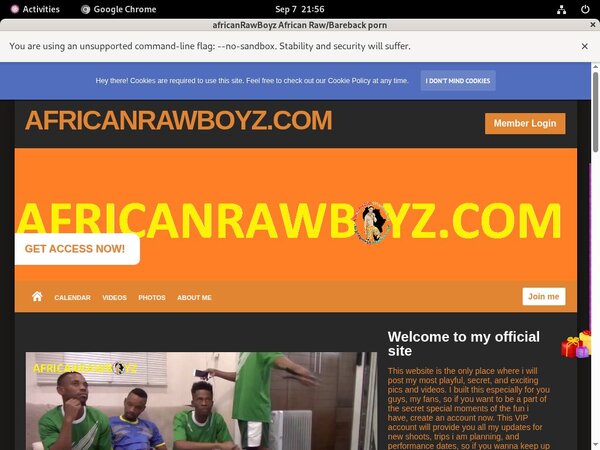 Free AfricanRawBoyz Discount Offer