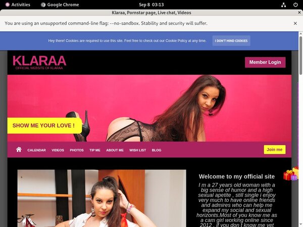 Log In Klaraa