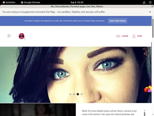 Ms. Cherry Bardot Logins Free