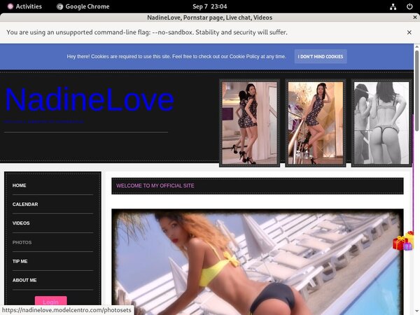 NadineLove With Sliiing NadineLove With Sliiing