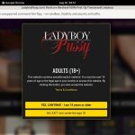 Passwords Ladyboy Pussy Free