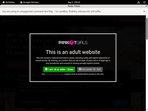 Pinkotgirls.com Threesome
