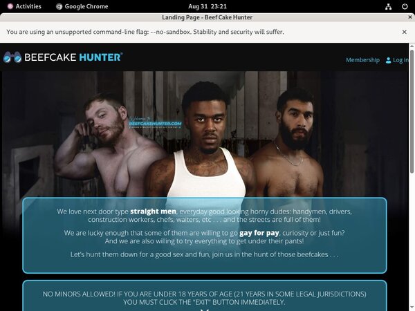 Promo Beef Cake Hunter Free Trial