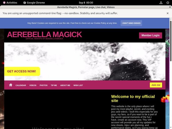 Sign Up Aerebellamagick