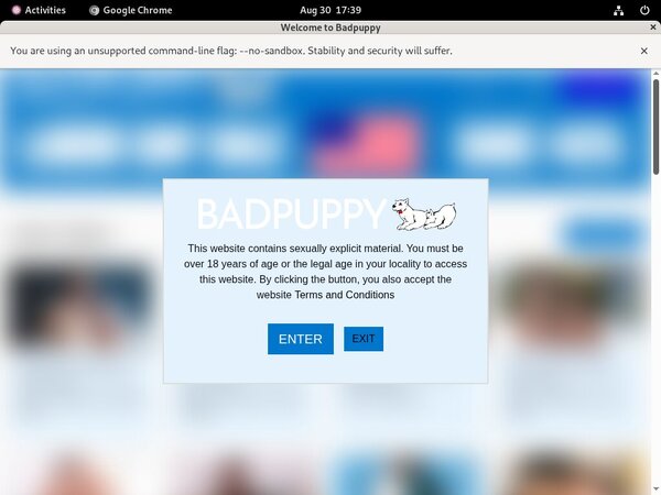 Signup Bad Puppy Paypal