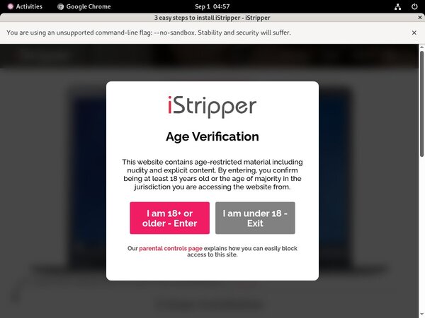 Trial Membership Istripper