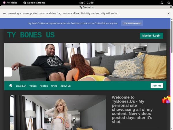 Tybones.us Pay Pal Account