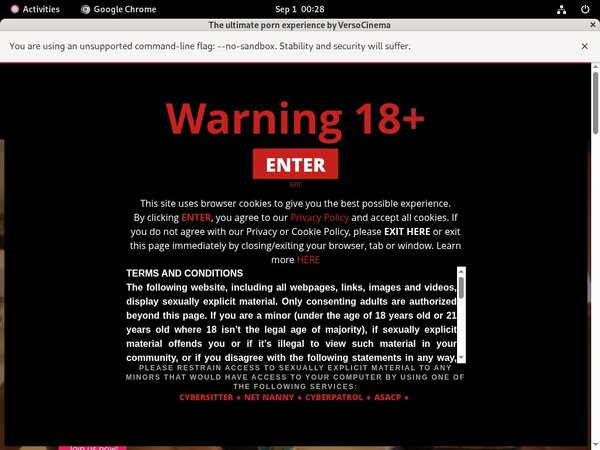 Versocinema.com Member Account