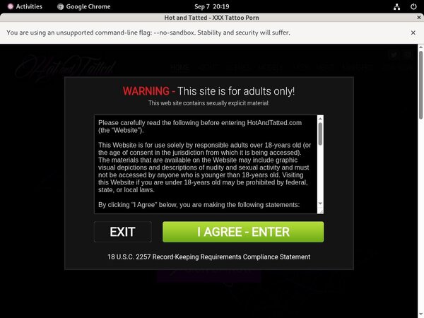 Discount Hotandtatted.com Trial