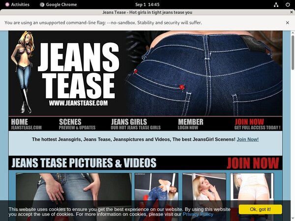 Free Jeanstease.com Movies