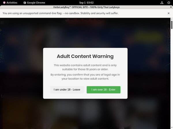 Hello Ladyboy Get Account