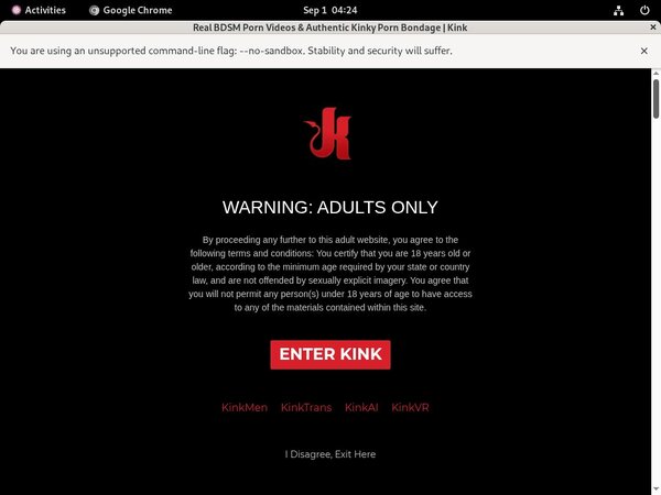 Unlimited Kink Discount Save 50%