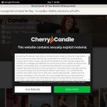 Cherry Candle Premium