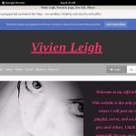 Vivien Leigh With Discover Card